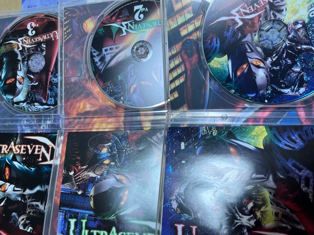 DVD ウルトラセブンX 全6巻セット　全巻