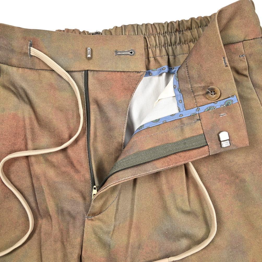 【新品・46・イタリア製】ベルウィッチ・SPIAGGIA イージーハーフパンツ