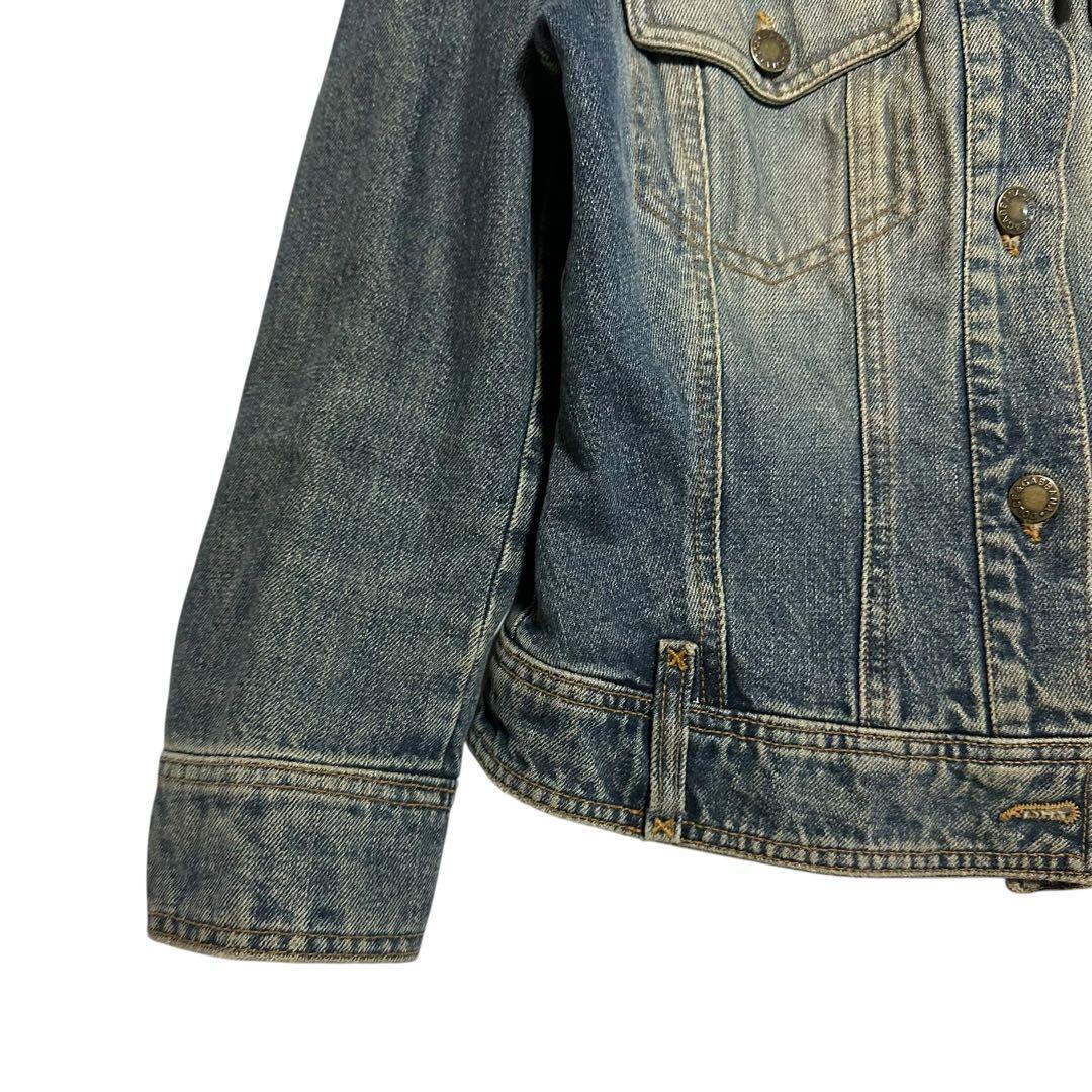 ドルチェアンドガッバーナ　2000s デニムジャケット　レオパード 豹柄
