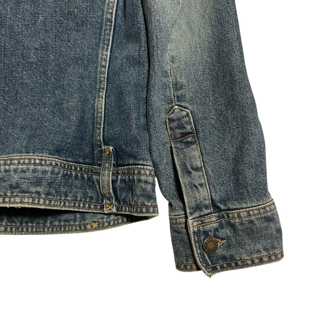 ドルチェアンドガッバーナ　2000s デニムジャケット　レオパード 豹柄