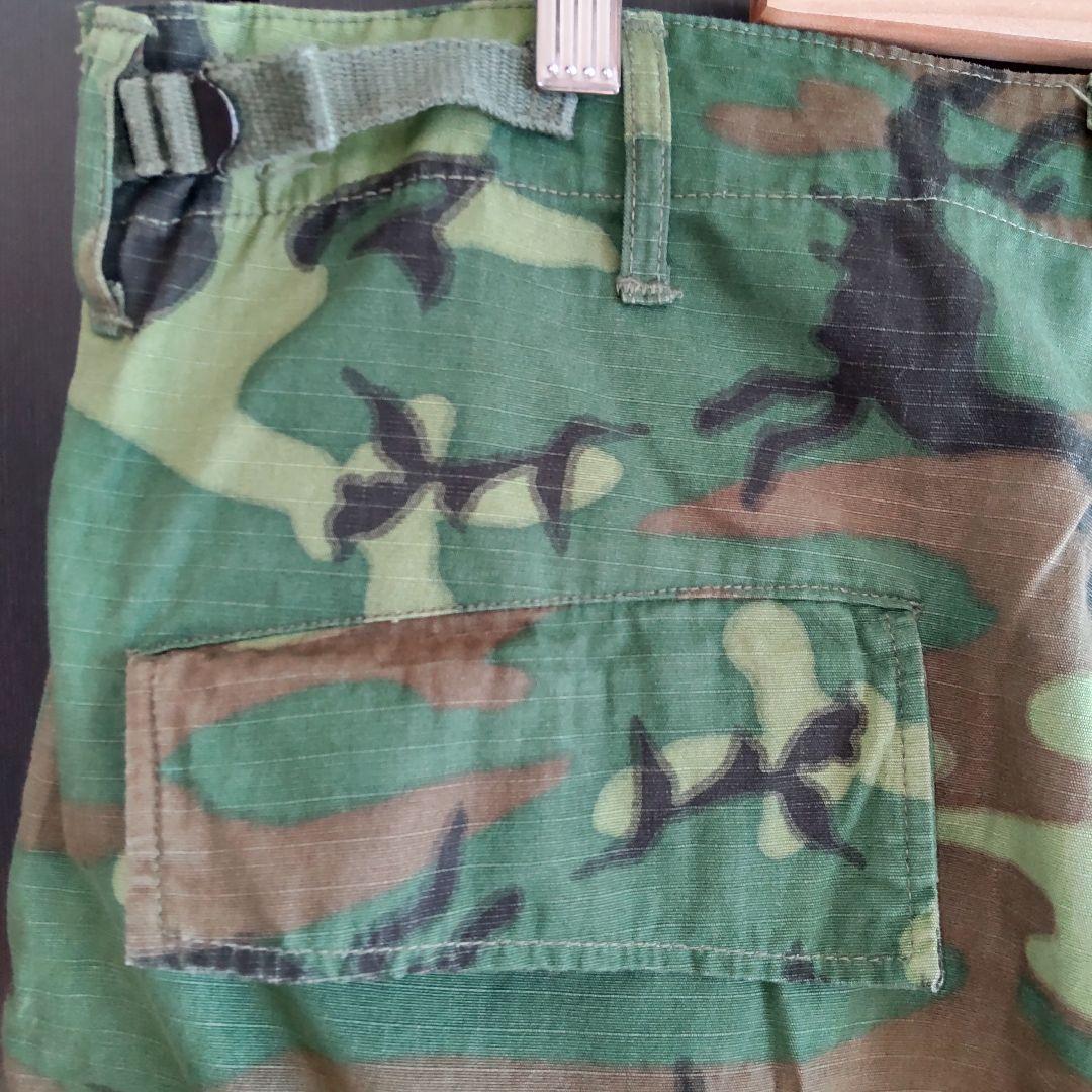 極上 実物 米軍 ジャングルファティーグパンツ グリーンリーフ68年製