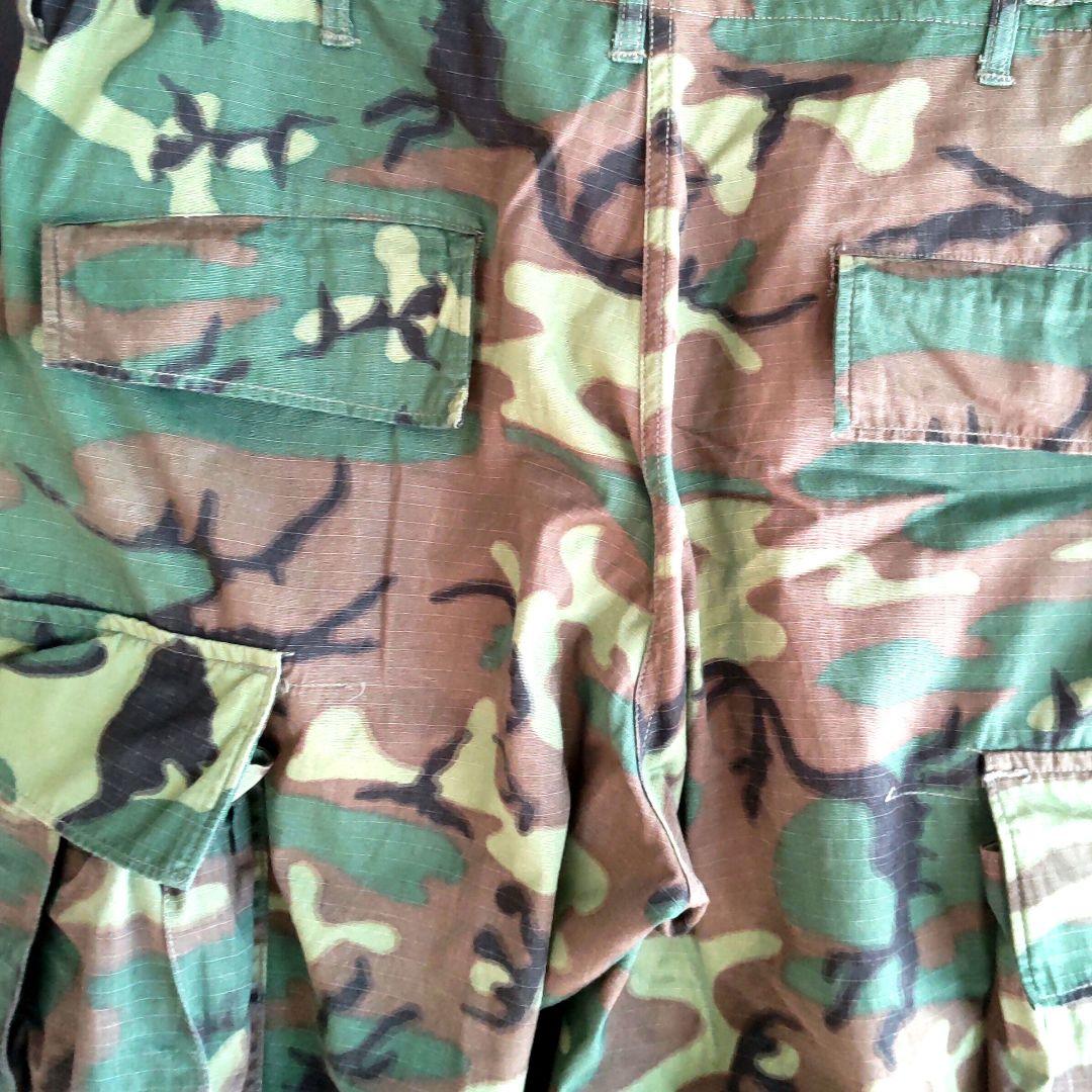 極上 実物 米軍 ジャングルファティーグパンツ グリーンリーフ68年製