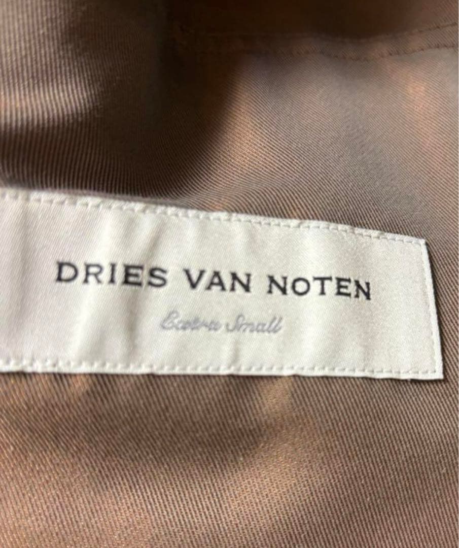DRIES VAN NOTEN ドリスヴァンノッテン トレンチコート タグ付き