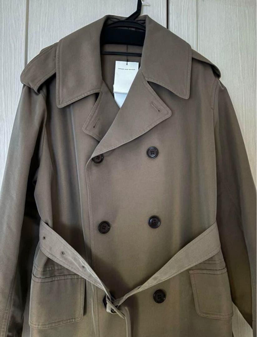 DRIES VAN NOTEN ドリスヴァンノッテン トレンチコート タグ付き