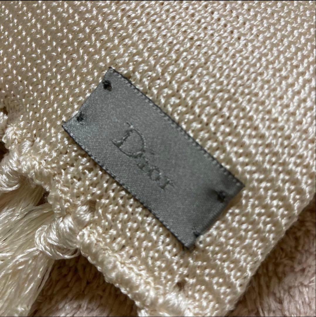 クリスチャンディオール　シルクマフラー