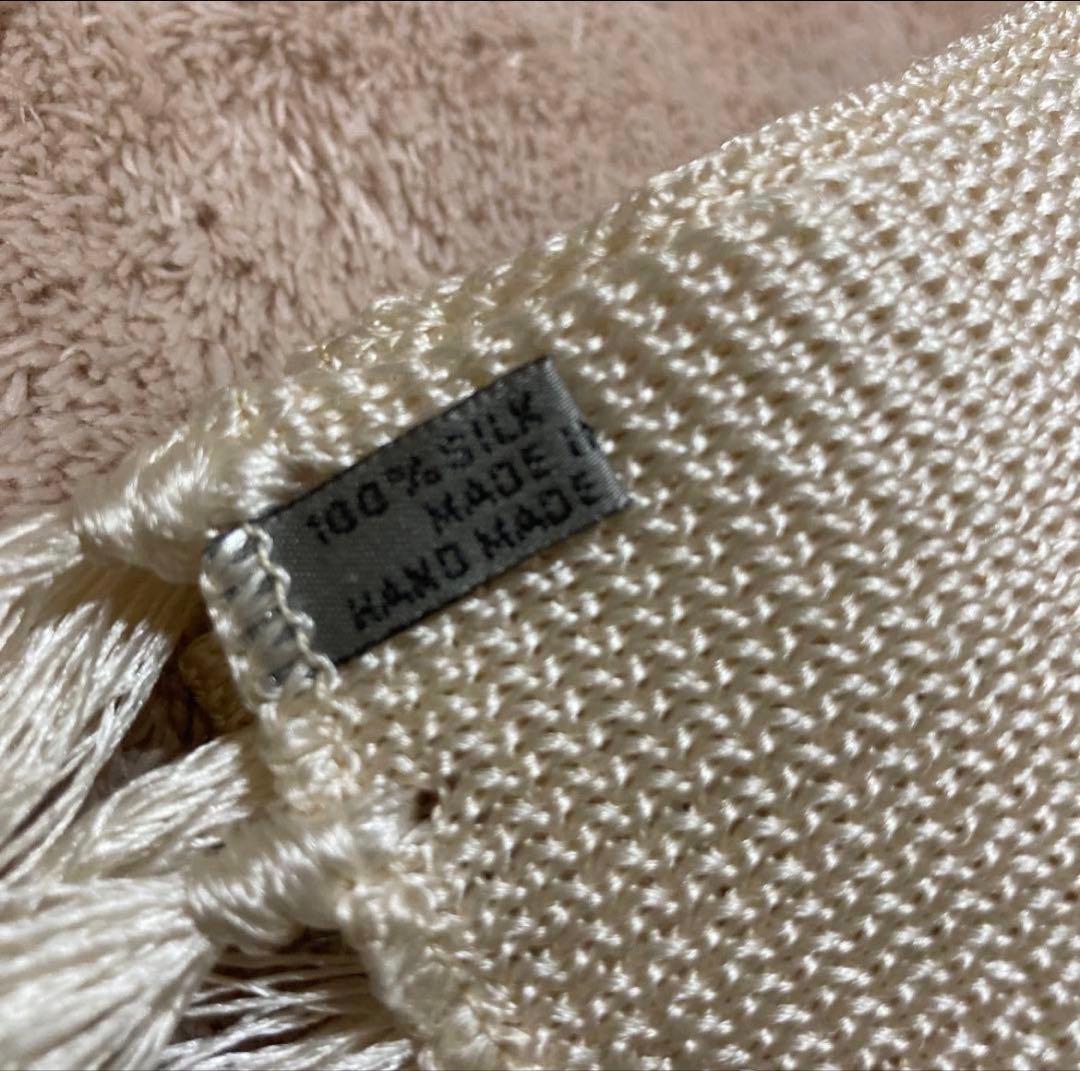 クリスチャンディオール　シルクマフラー