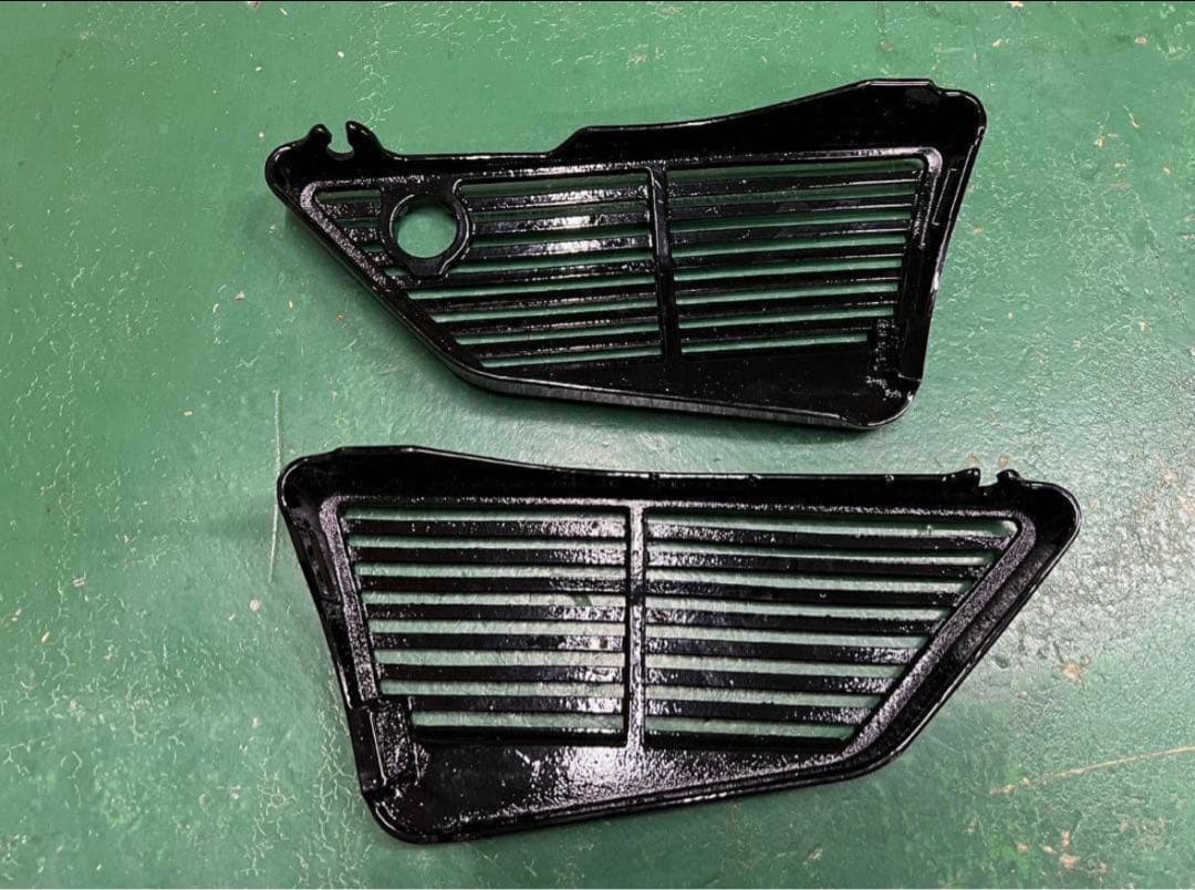 XJ400　アルフィン　削り黒/サイドカバー D/E XJ550 BEET