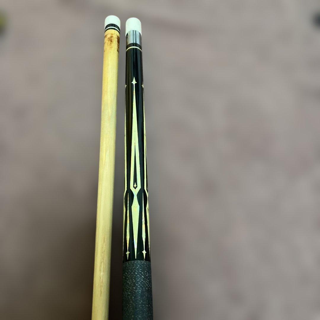 ビリヤードキュー2本 キューケース付き