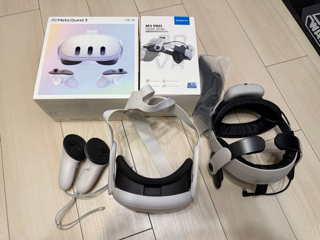 その他  Quest 3 128GB+BOBOVR M3 PRO