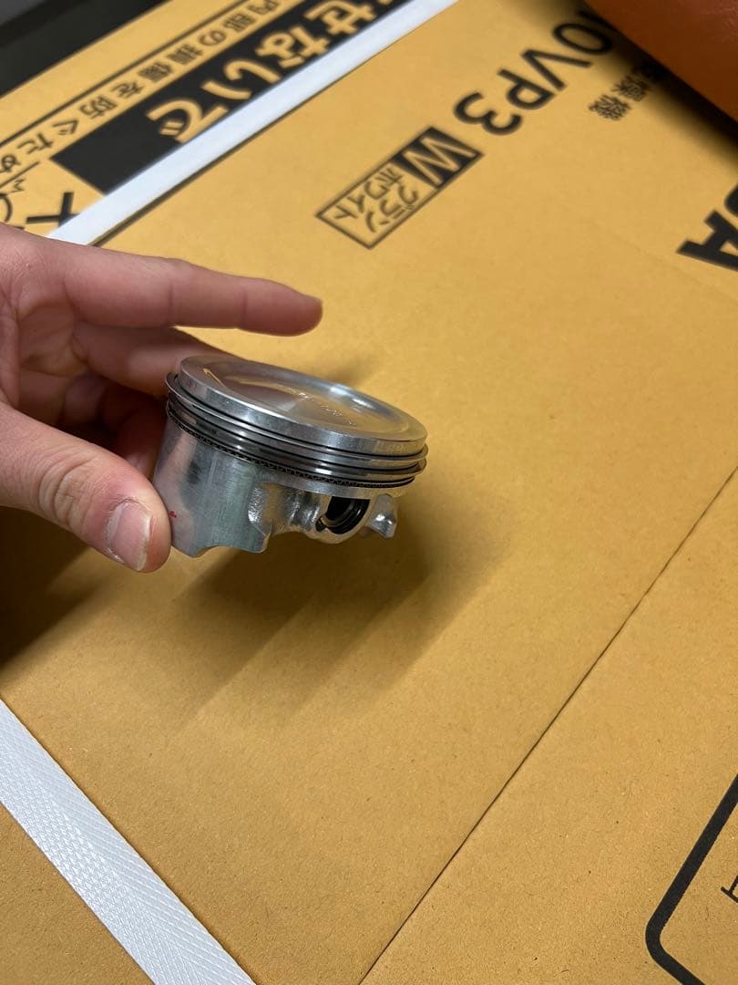 アドレス125 武川ボアアップピストン