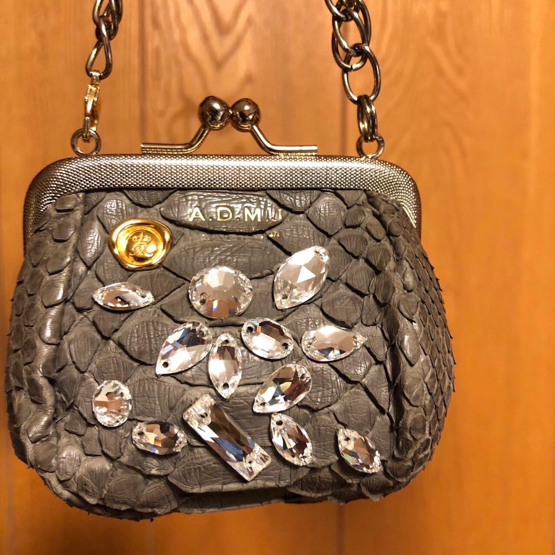 ADMJ パイソンケース　スワロフスキー