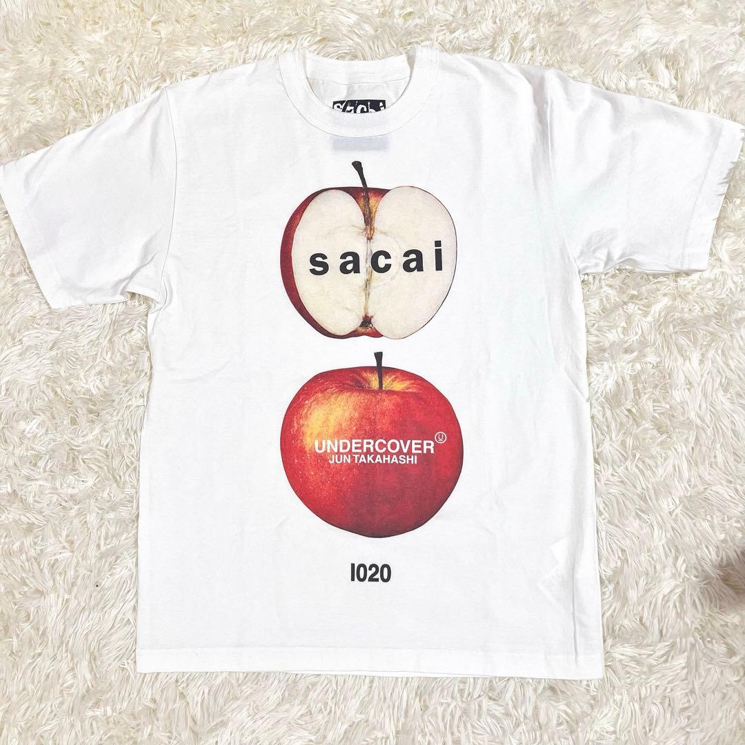 レア sacai UNDERCOVER 限定コラボAPPLE Tシャツ りんご