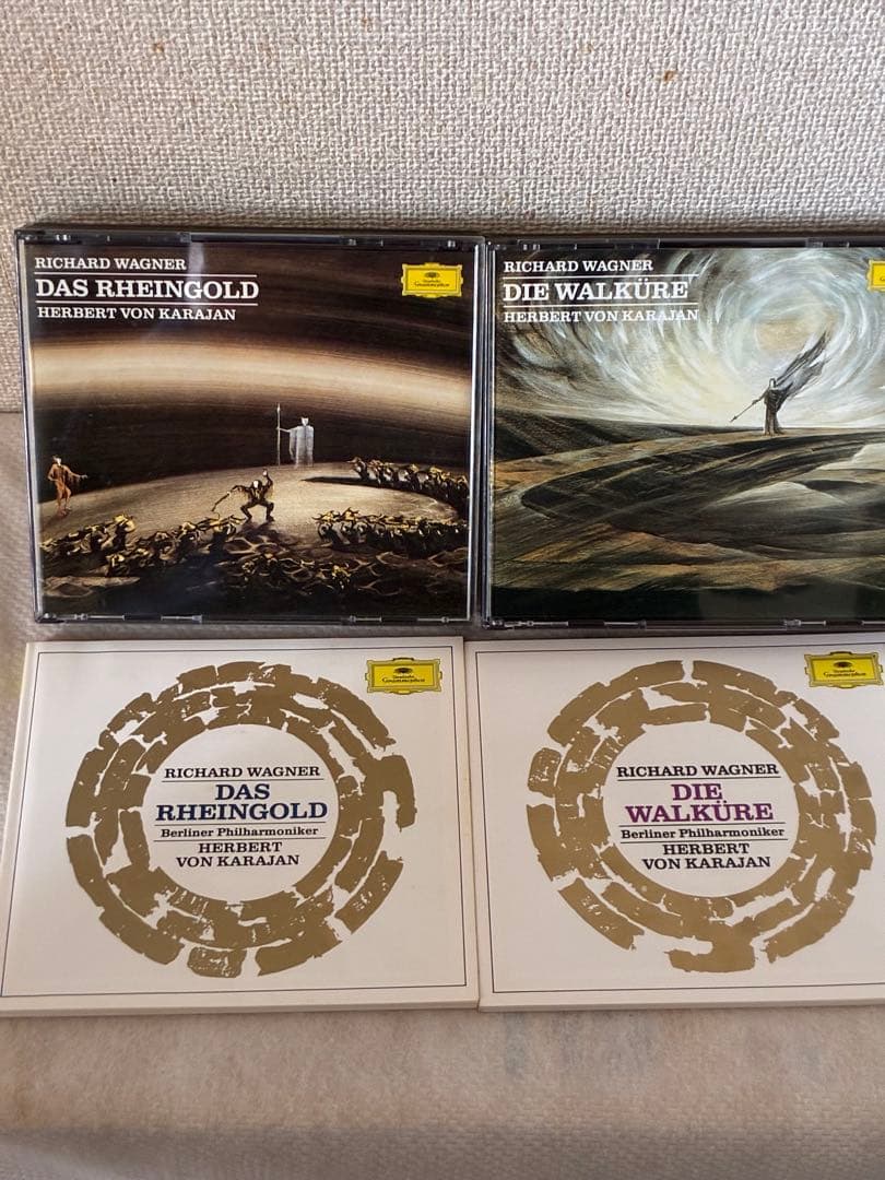 Ｒ.ワーグナー：楽劇「ニーベルングの指環　全曲」カラヤン　日本語対訳付き