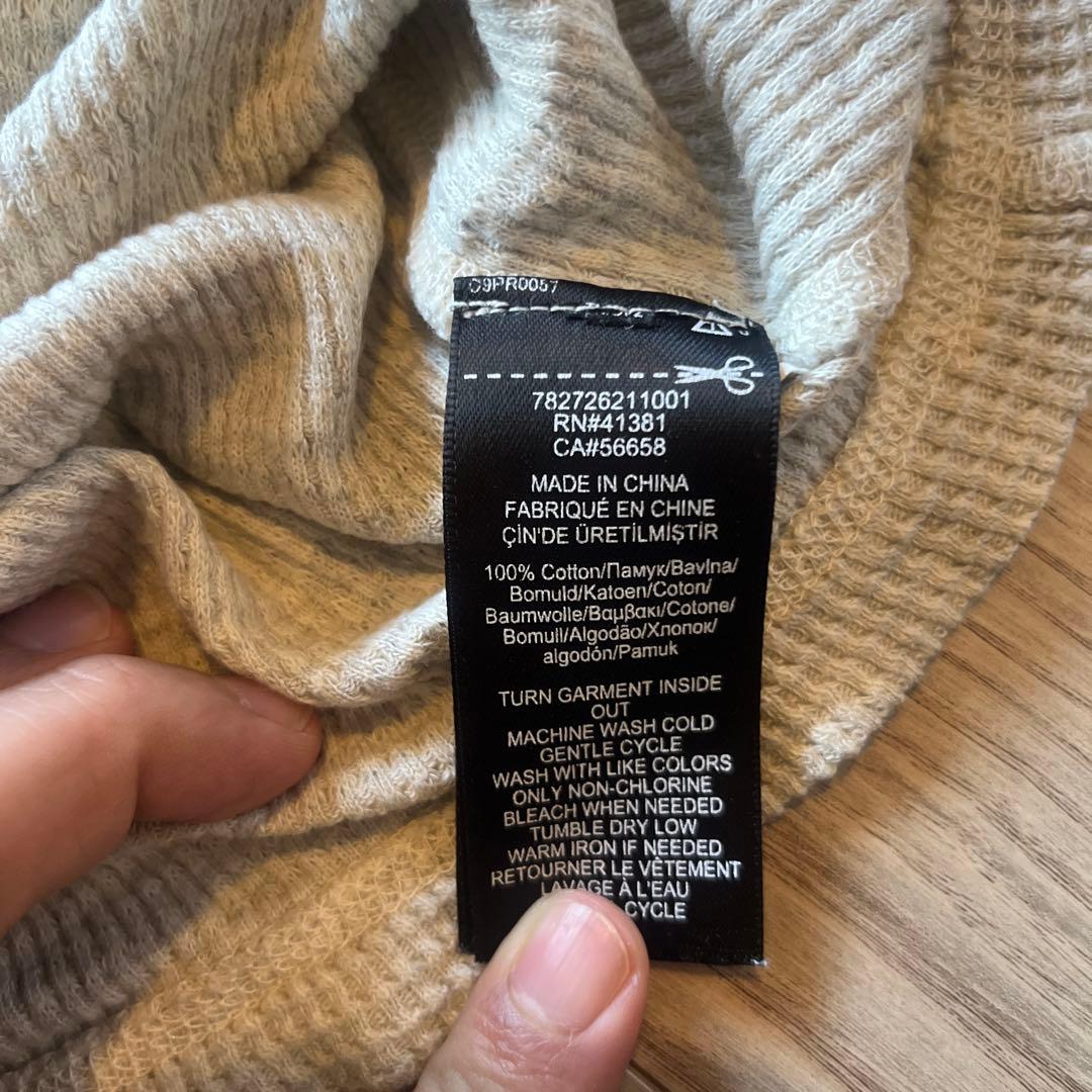 RRL ヘンリーネックカットソー Xl