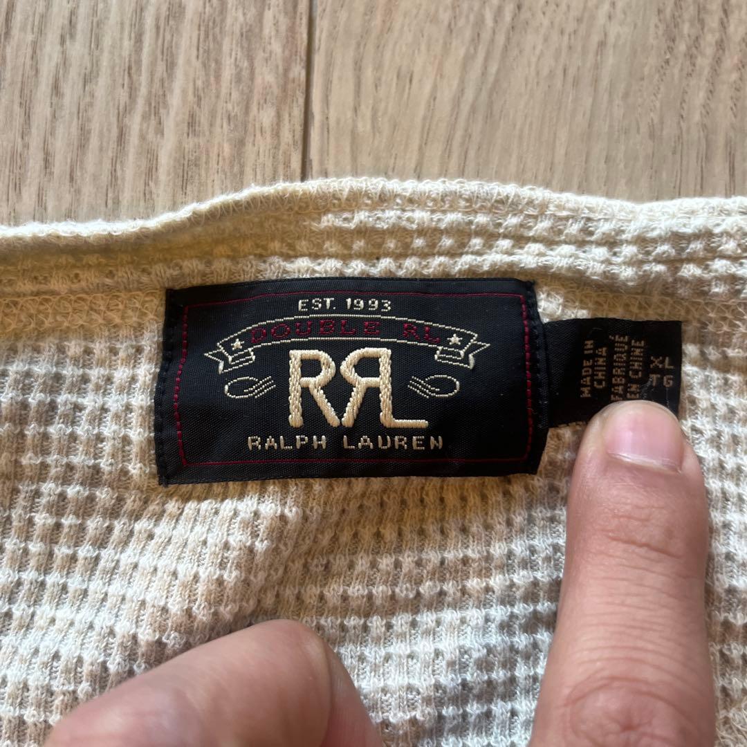 RRL ヘンリーネックカットソー Xl