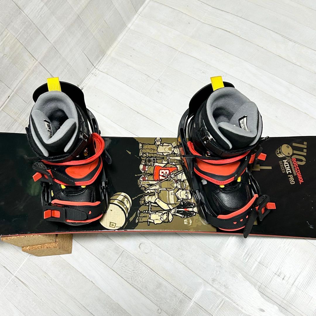 ROSSIGNOL MINI PRO 110cm Burton 23cm編み上げ
