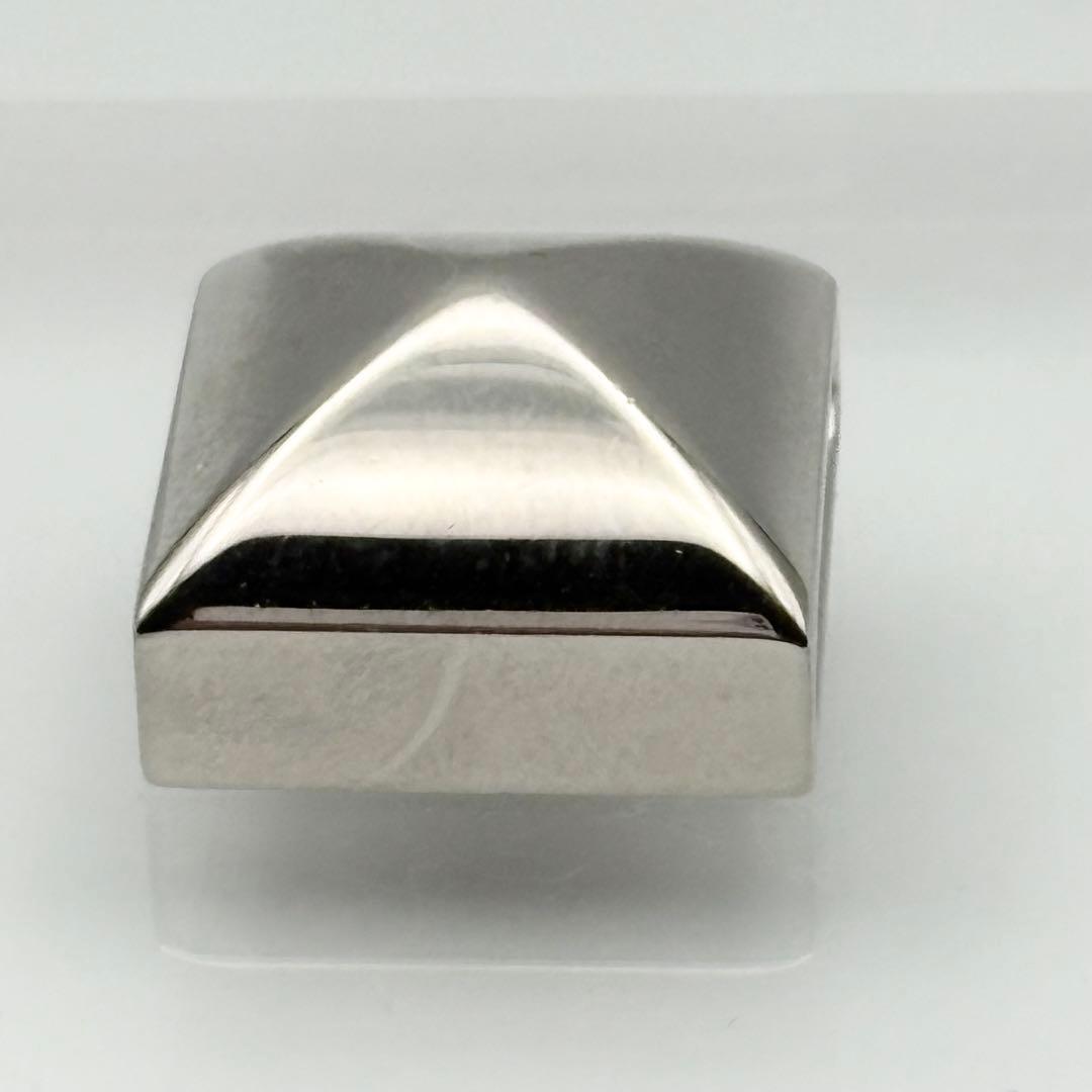 【美品】エルメス メドール スカーフリング 小 シルバー 箱ショッパー付