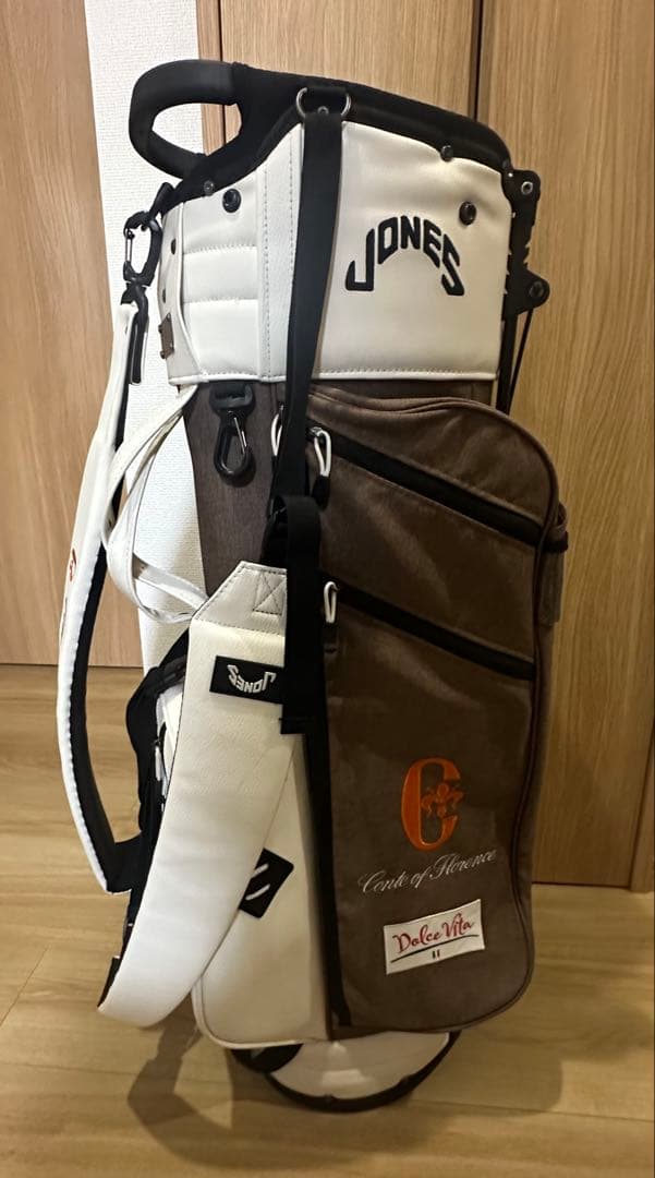 JONES STAND TROUPER キャディバッグ　ブラウン