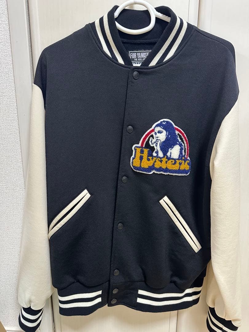 Hysteric Glamour スタジャン ブラック/ホワイト