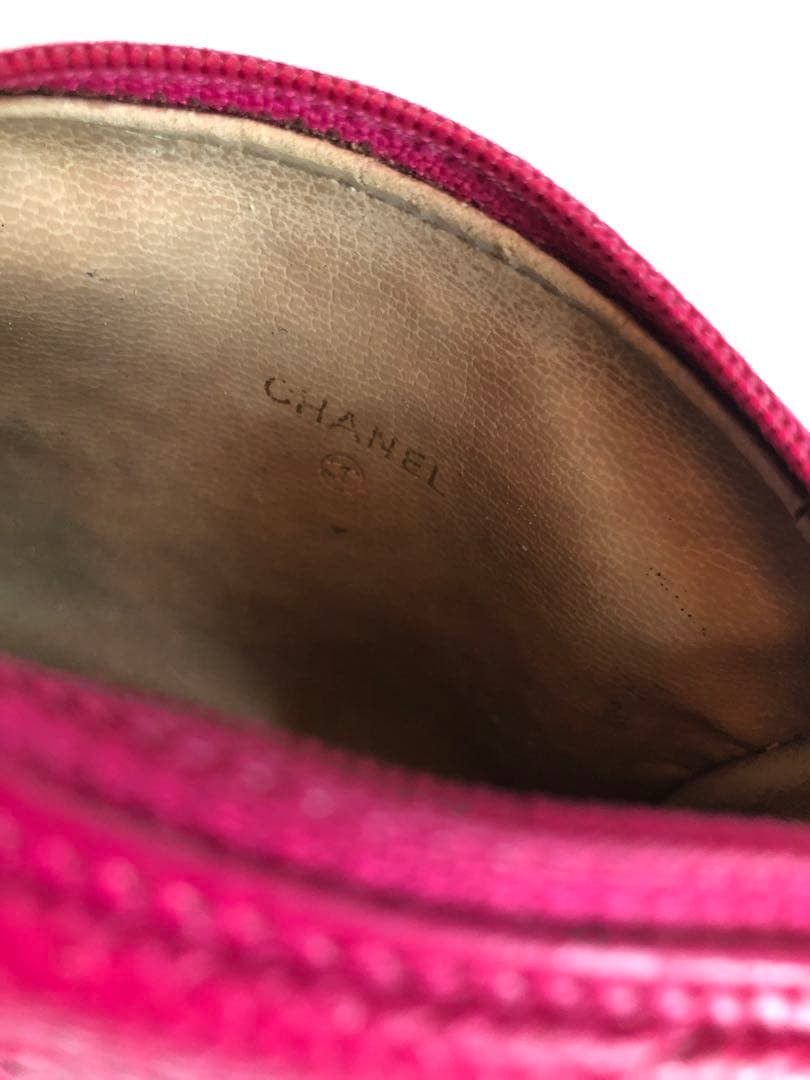 CHANEL マトラッセ　キャビアスキン ポーチ　 ピンク 財布