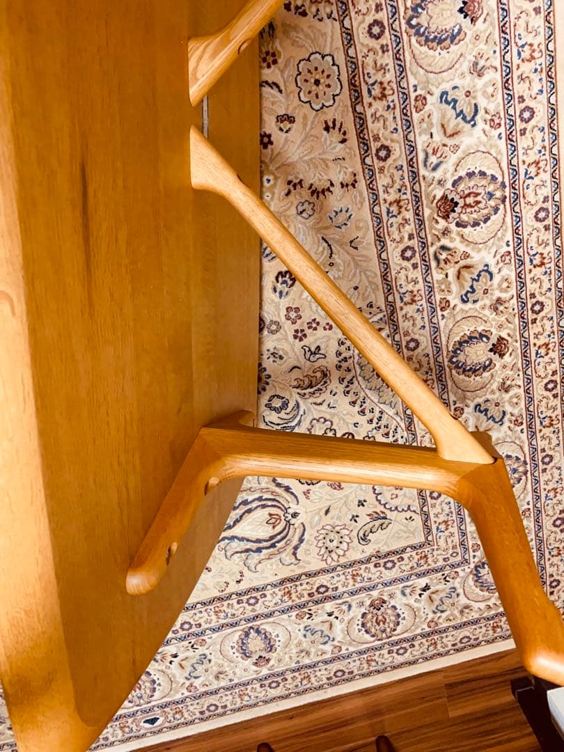 オオノ　引き取り　日進木工geppo 天然木リビングテーブル