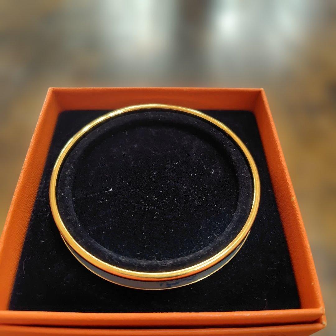 HERMES エマイユ　ブルー