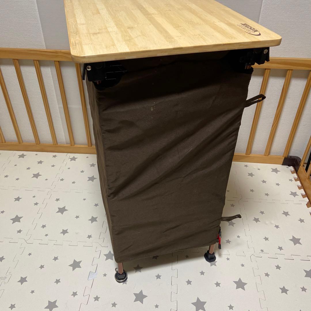 Coleman コンフォートマスター バンブーフォルダブルシェルフ 日本未発売品