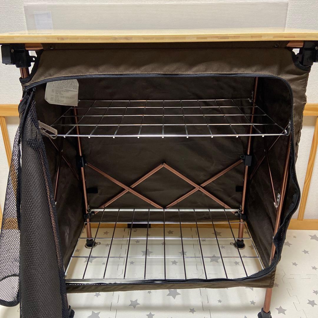 Coleman コンフォートマスター バンブーフォルダブルシェルフ 日本未発売品