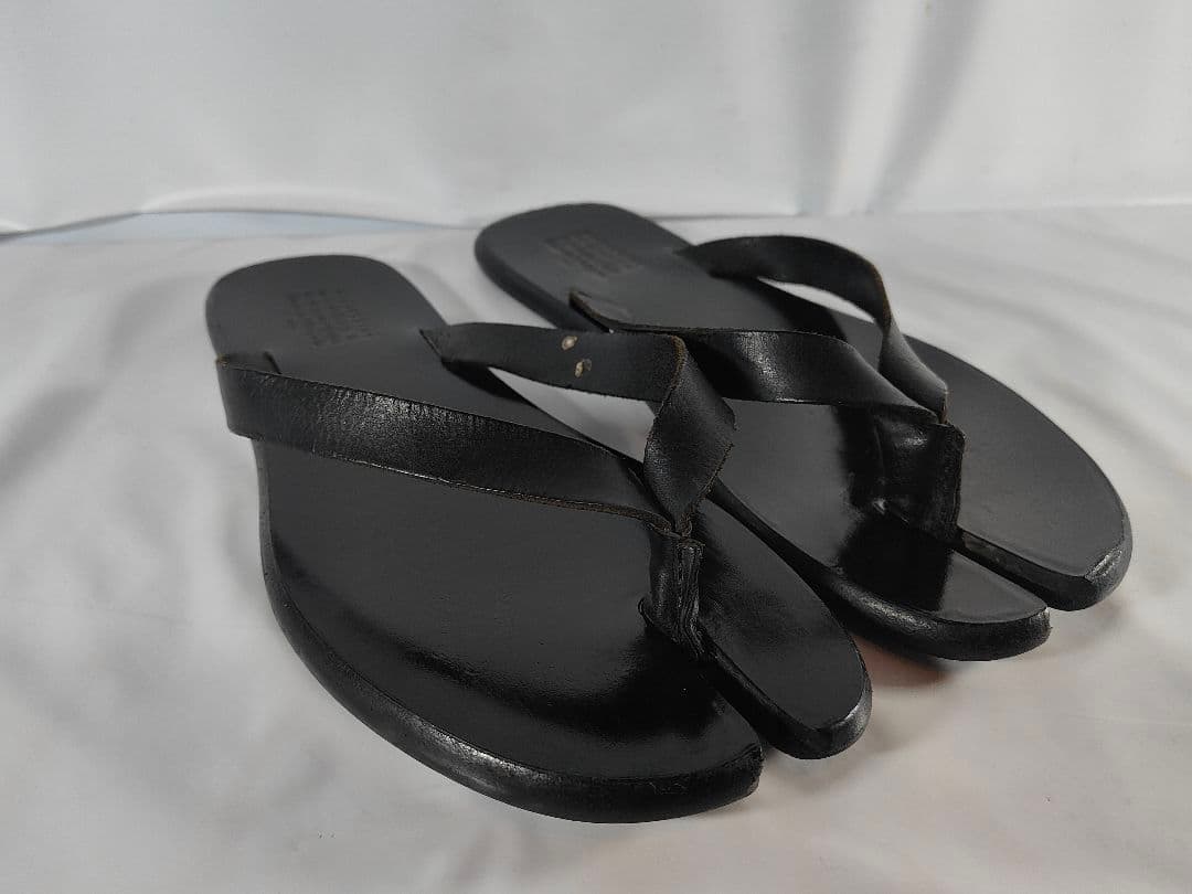 【極美品】Maison Margiela 正規品　タビサンダル　高級本革サンダル