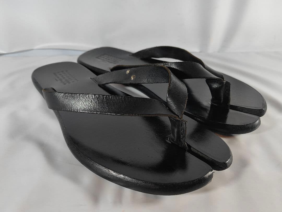 【極美品】Maison Margiela 正規品　タビサンダル　高級本革サンダル