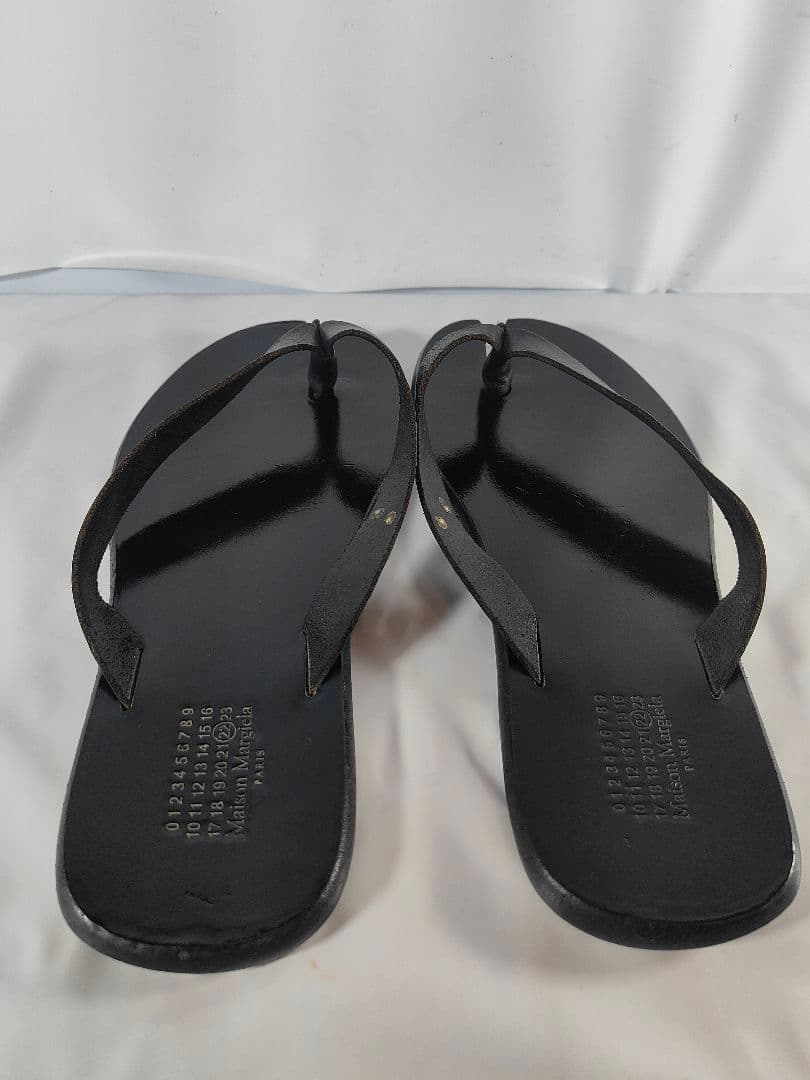 【極美品】Maison Margiela 正規品　タビサンダル　高級本革サンダル