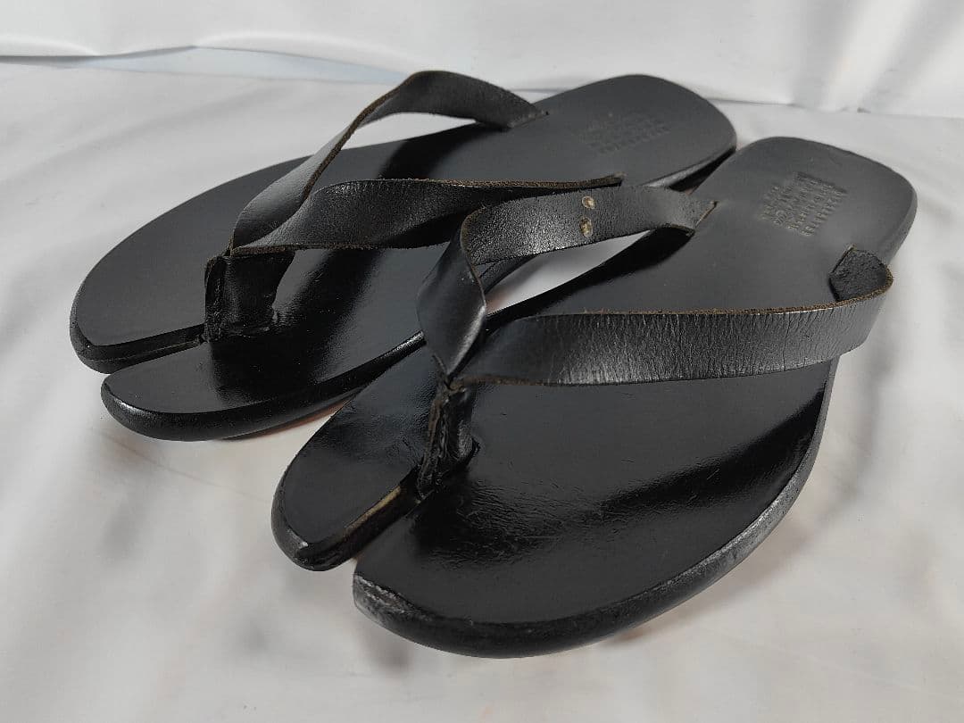 【極美品】Maison Margiela 正規品　タビサンダル　高級本革サンダル