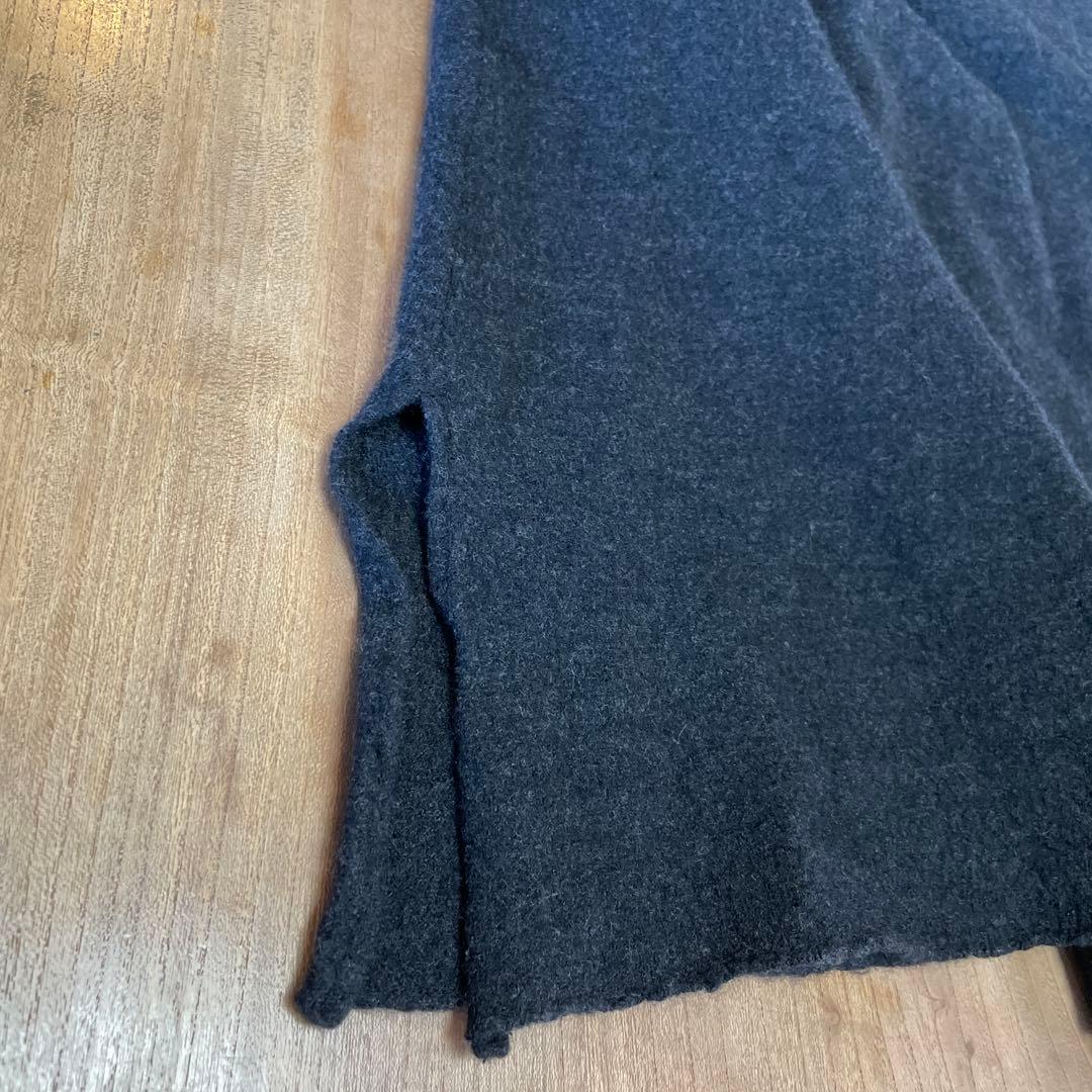 45rpm圧縮ウールフリルワンピース