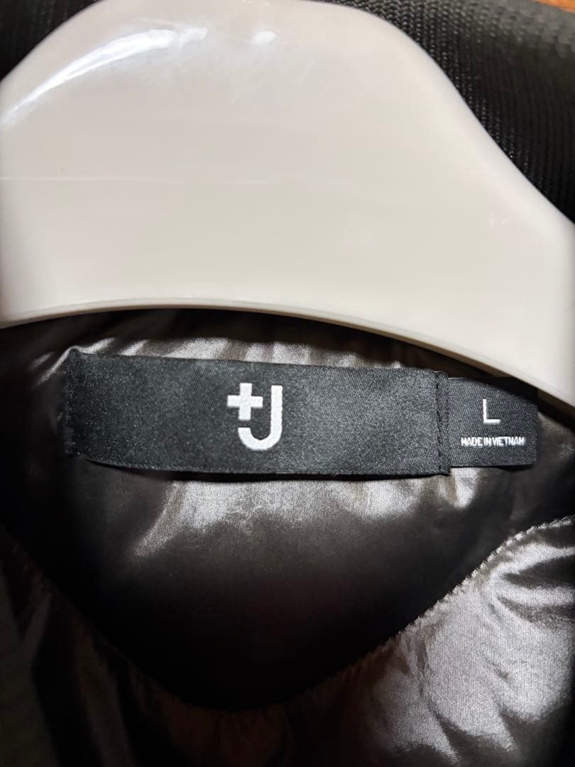 UNIQLO ユニクロ+J 復刻ハイブリッドダウンオーバーサイズMA-1 グレー