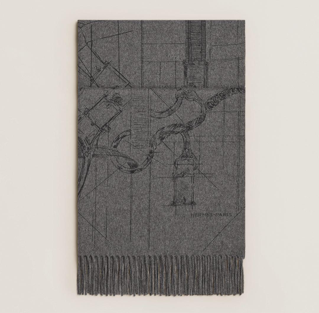 ＊Mizuno Yuta＊新品未使用HERMES25新作カシミヤマフラー