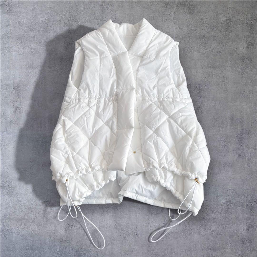 り*ぃ様 maison de Dolce. メゾンドドルチェ キルティングベスト