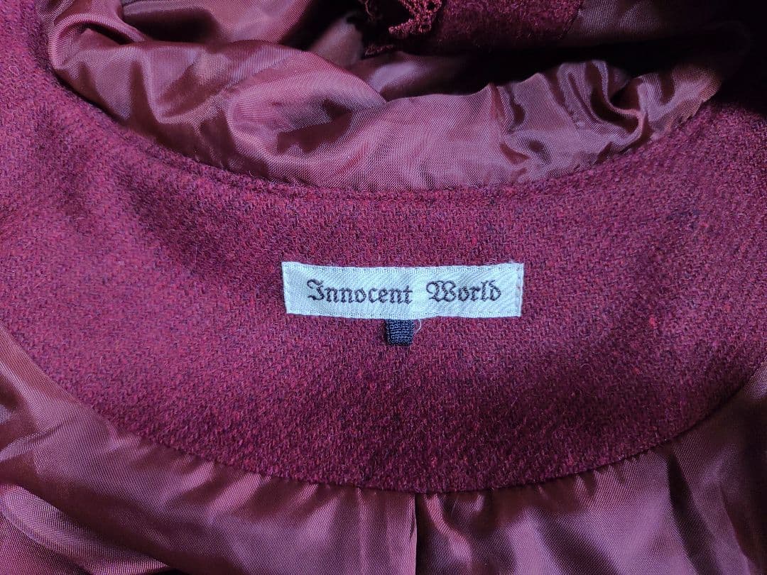 イノセントワールド　 ロリィタ　赤ずきん　ケープコート　マント　ポンチョ　赤