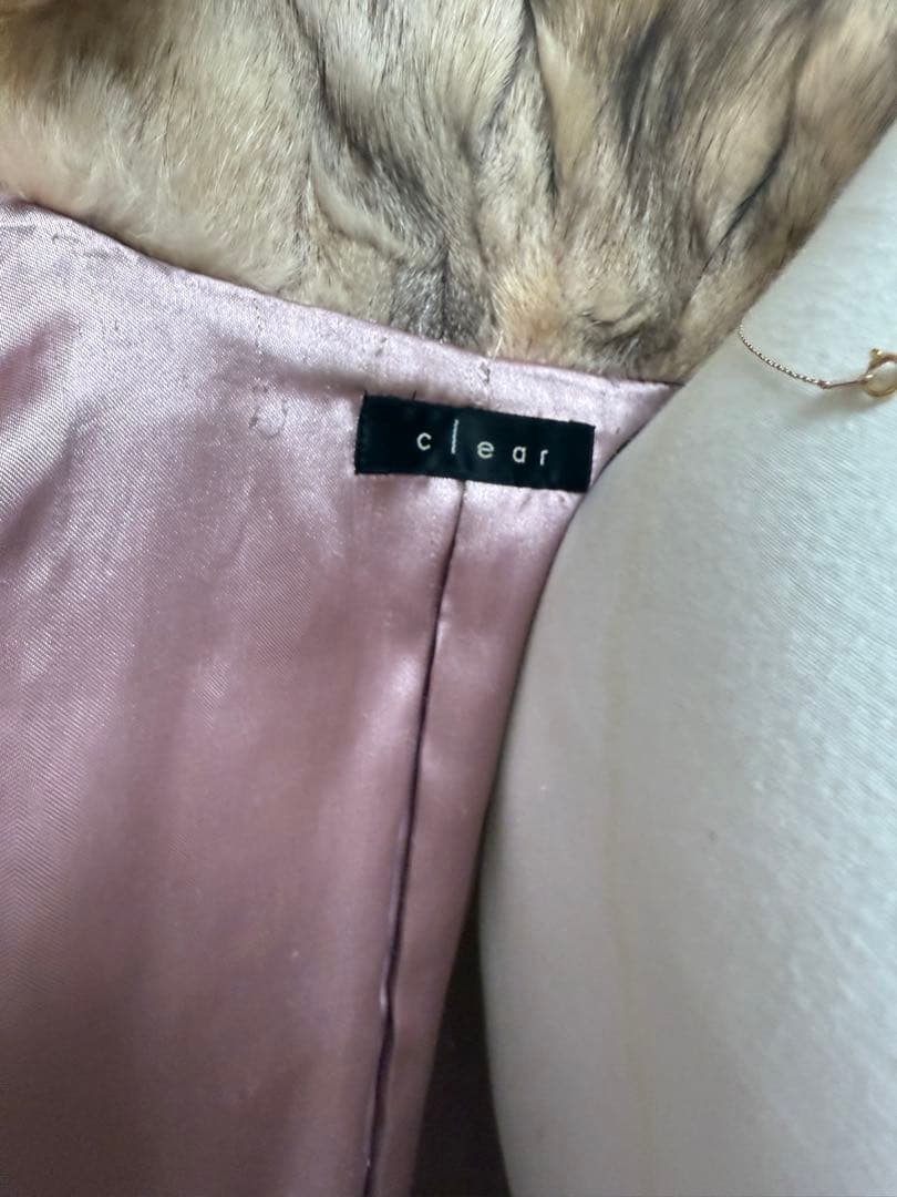 毛皮　リアルファー　ショート　ブルーフォックス