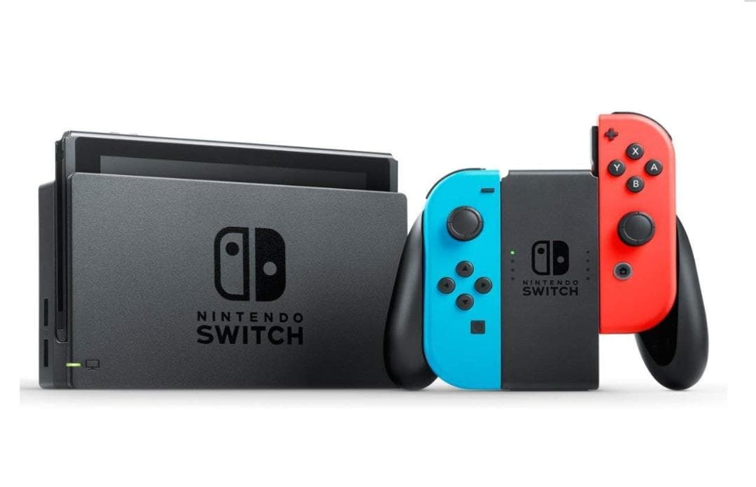 Nintendo Switch 　Joy-ConLネオンブルーR ネオンレッド