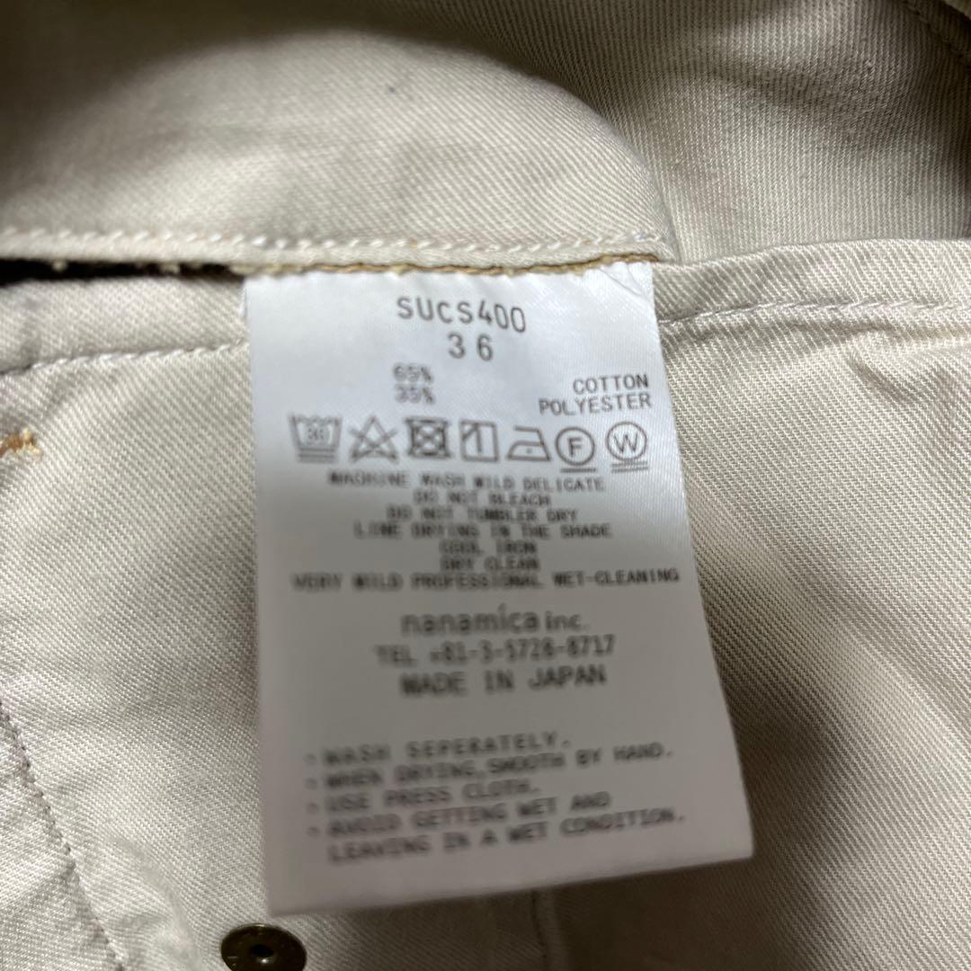 パンツ nanamica SUCS400 Straight Chino Pants 36