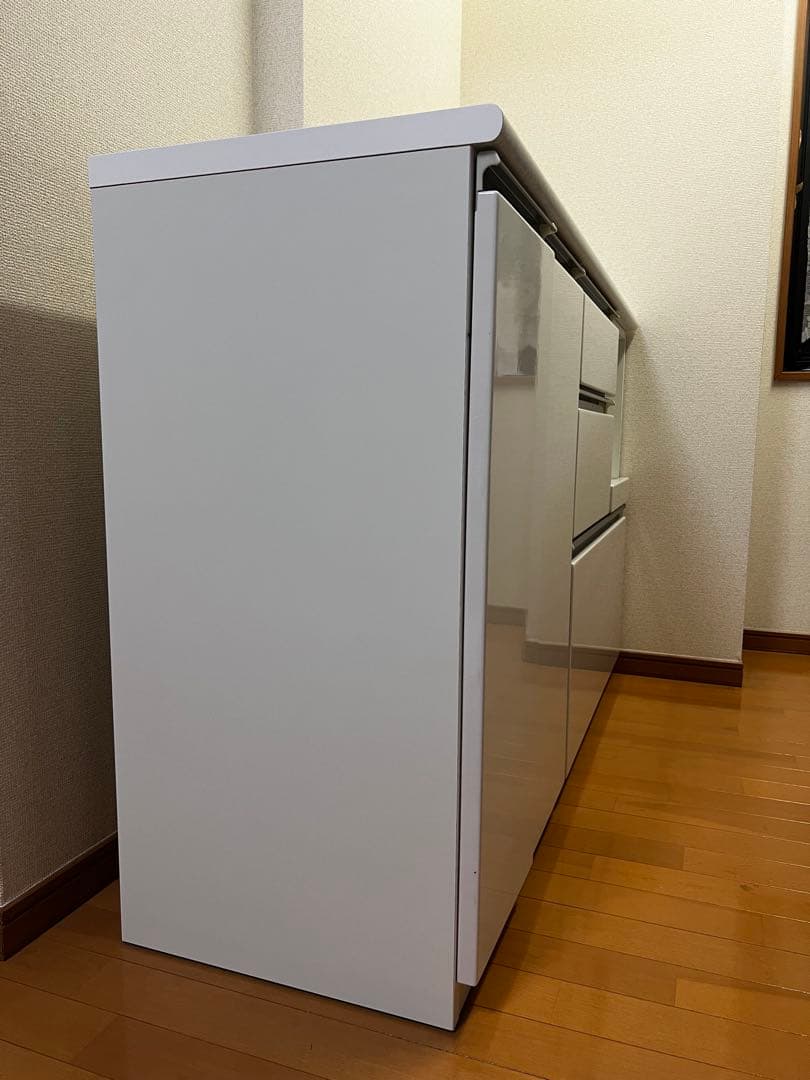 NITORI キッチンカウンターアルミナ2 幅140cm Used/美品