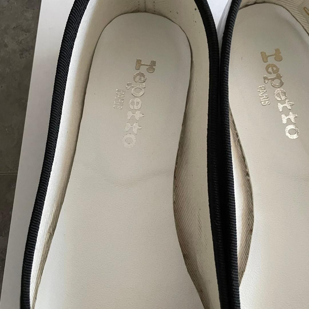y*t様 1回着用　美品　レペット　エナメル　レザー　革　バレエシューズ　黒　B