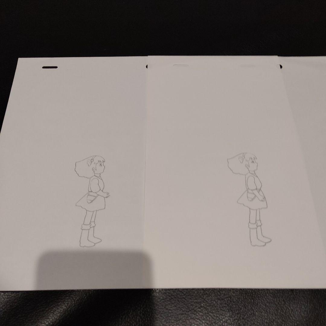 ミンキーモモ　セル画　下絵　7枚まとめて