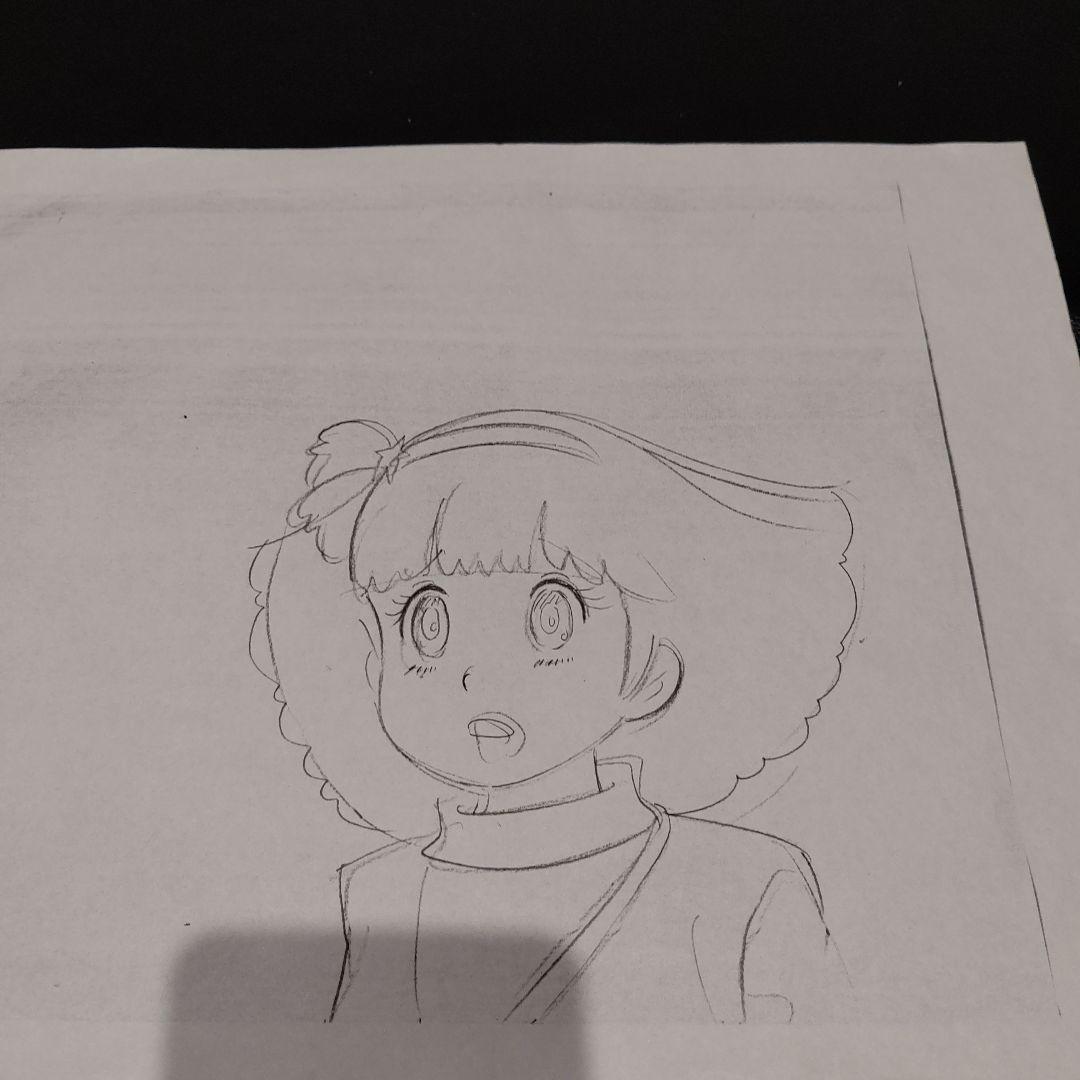 ミンキーモモ　セル画　下絵　7枚まとめて