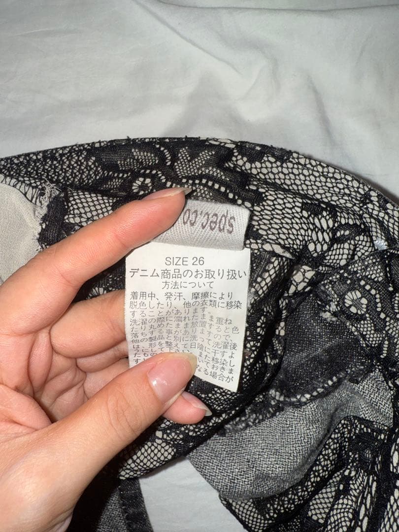 d.i.a. ブラックデニムショートパンツ レア