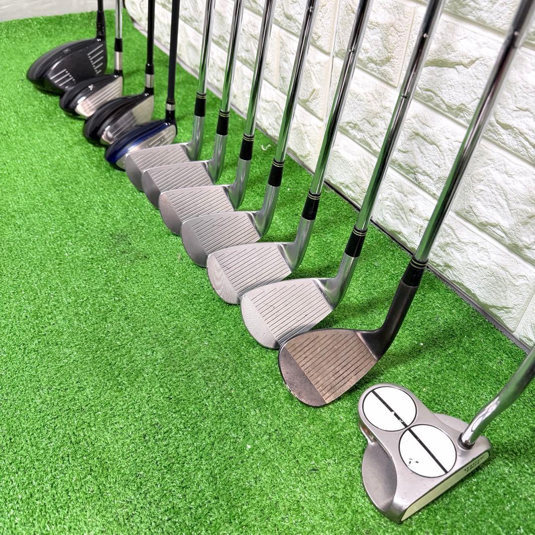 ゴルフセット　豪華　SRIXON タイトリスト　ラウンド仕様　本格派　すぐ使える