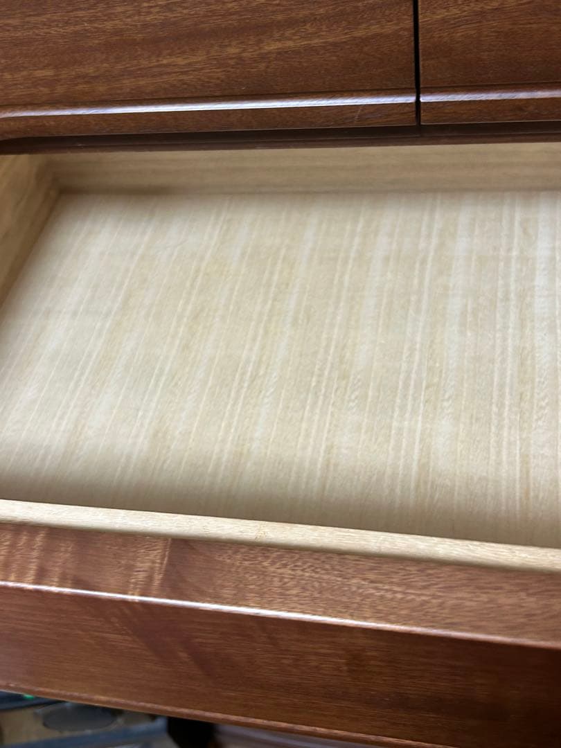 【最終値下げ】木製ブラウンチェスト タンス 7段　 縦132横105奥行45cm