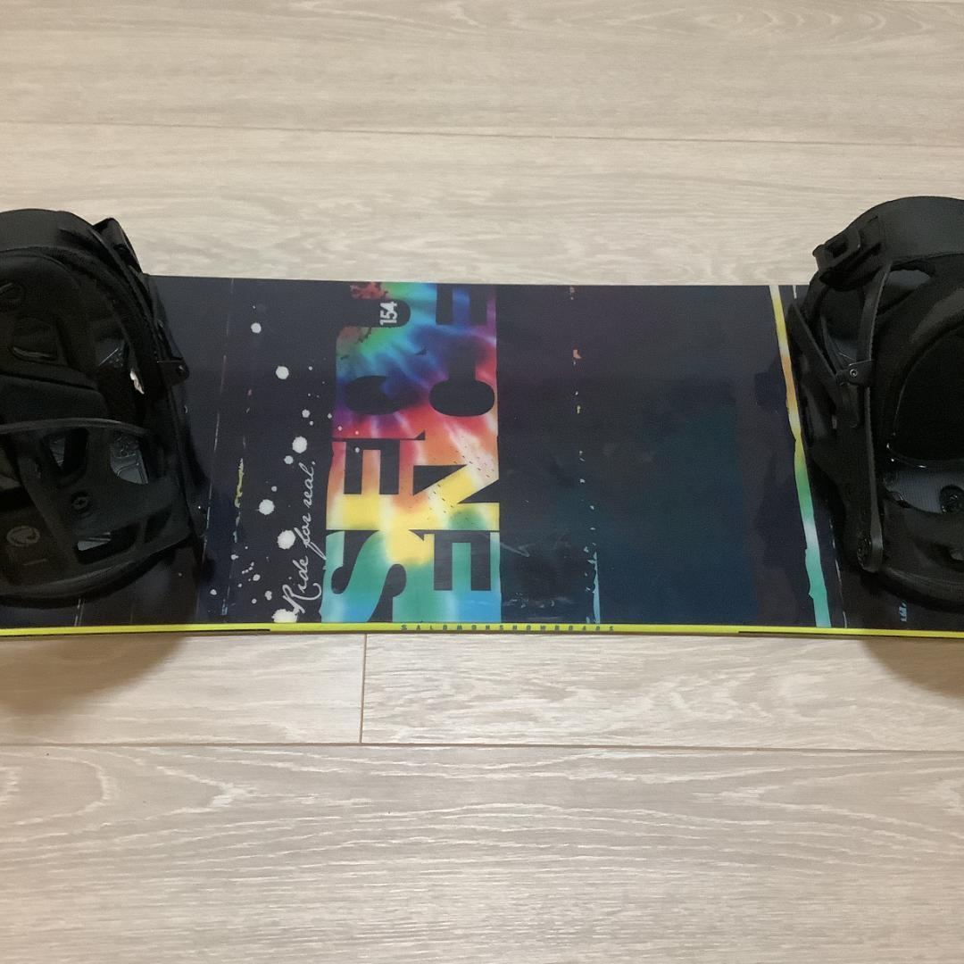 021サロモンSALOMONフローFLOW155メンズスノーボード初心者グラトリ