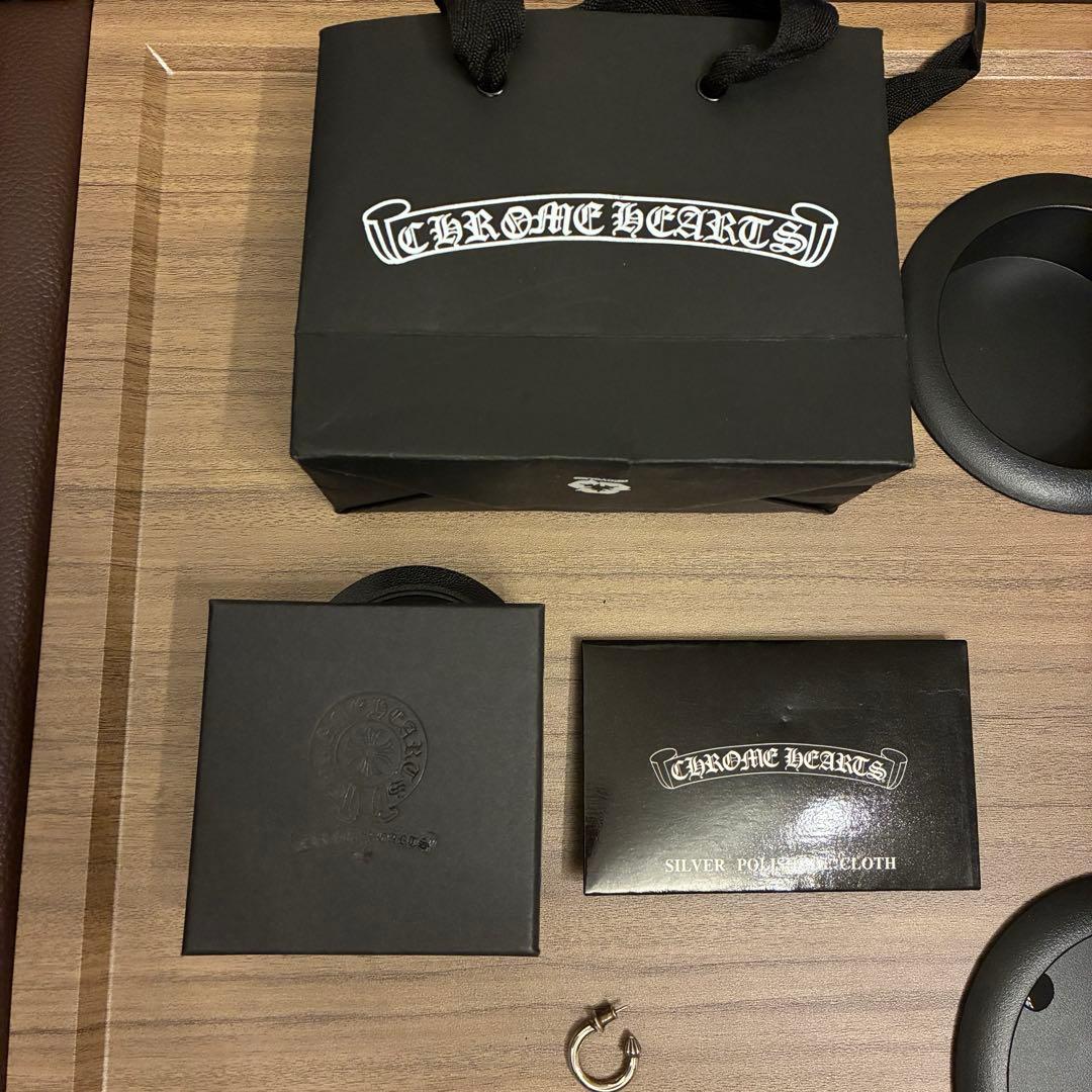 クロムハーツ　プレーンフープピアス片耳　美品　購入した方優先