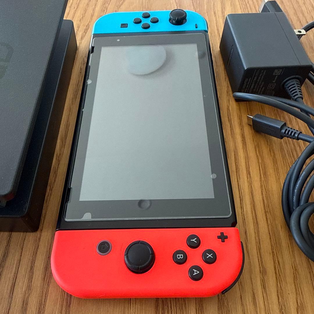 Nintendo Switch 本体 青/赤　動作確認済み